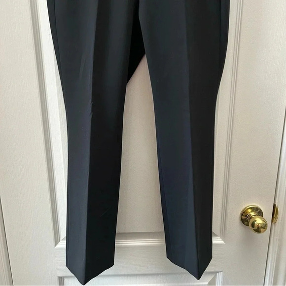Banana Republic Pants High Rise Cropped  Flare Trousers Black Size 0 NWOT - Picture 6 of 16